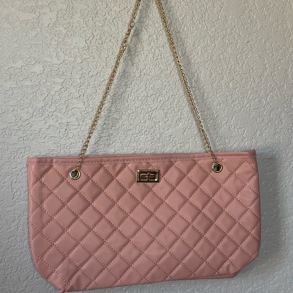 Elegant Quilted Shoulder Crossbody Bag NWT - Picture 8 of 11
